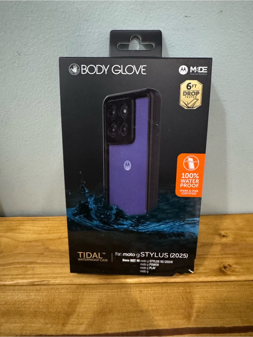 Body Glove Tidal Waterproof Phone Case in Purple for moto g STYLUS (2025)
